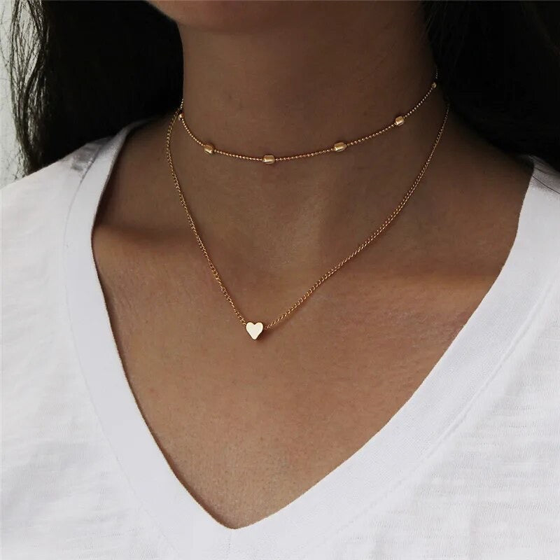 Double the love necklace
