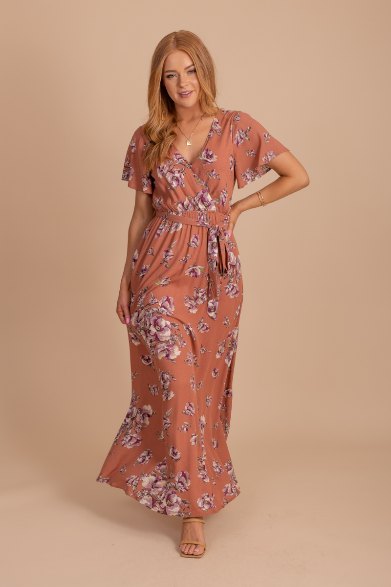 Bloomed Happiness Floral Maxi Dress