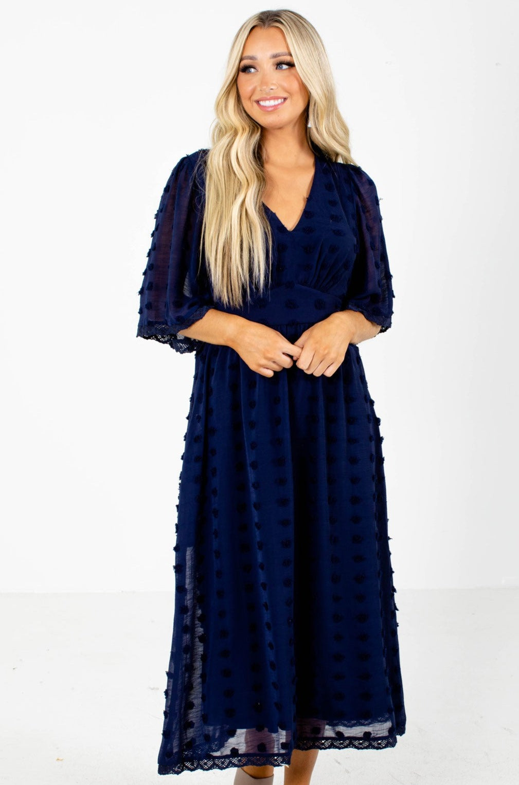 Navy Boutique Dress for Women