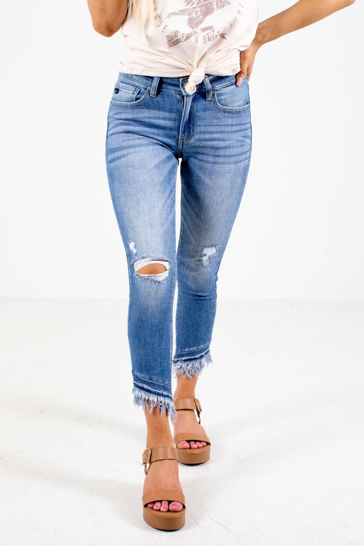 Women's Boutique KanCan Denim Jeans with Pockets