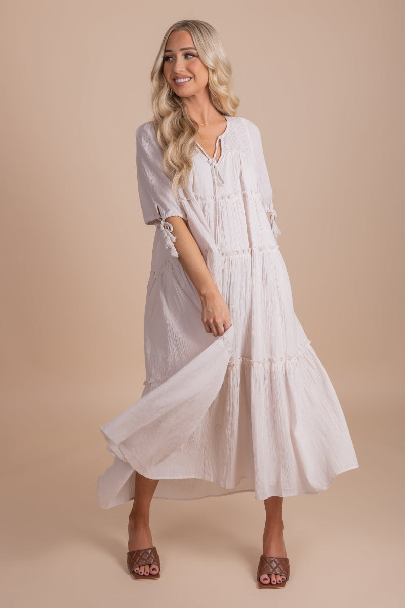 One Day at a Time Maxi Dress