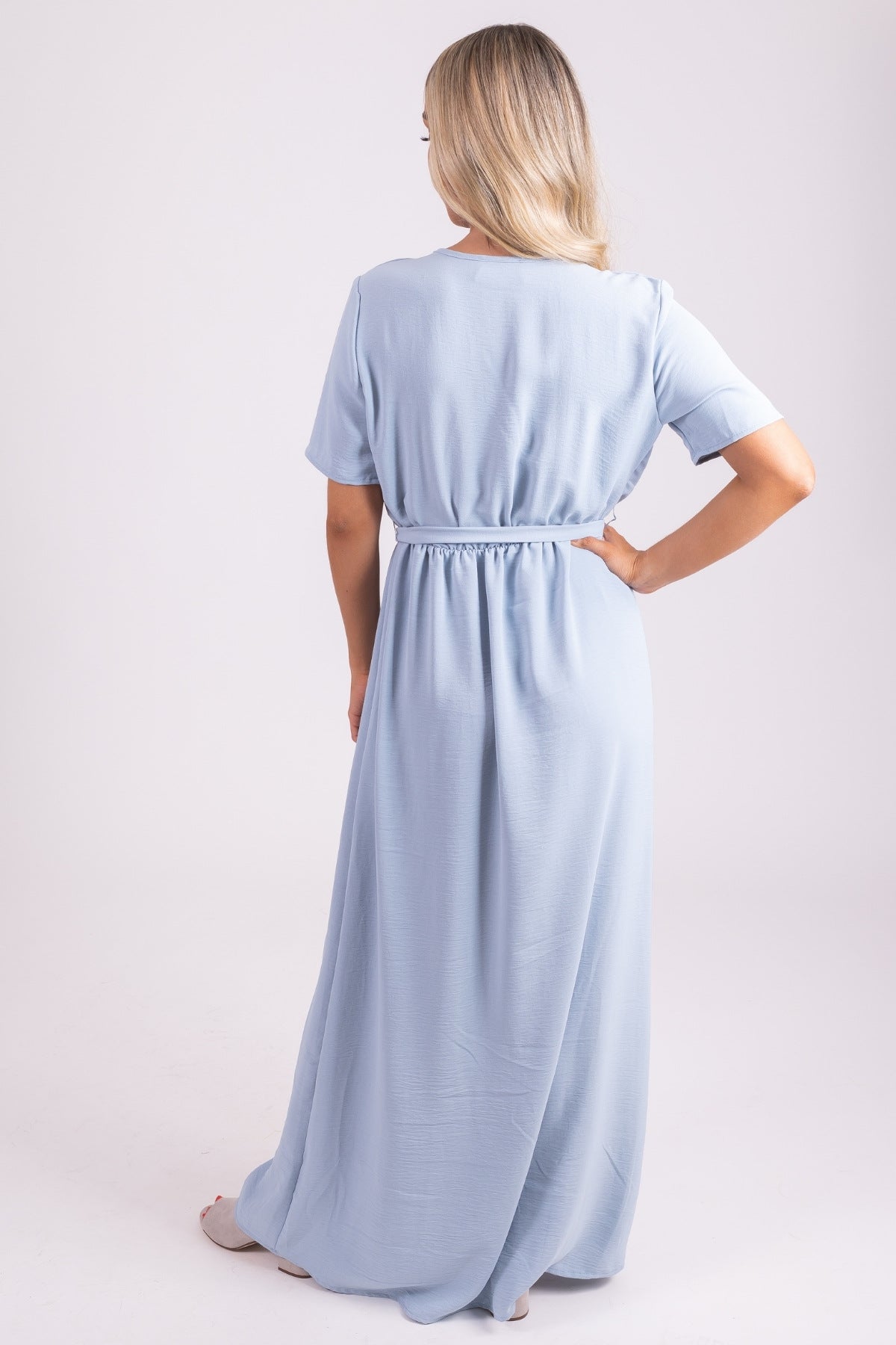 Maxi Dress in Light Blue for Women