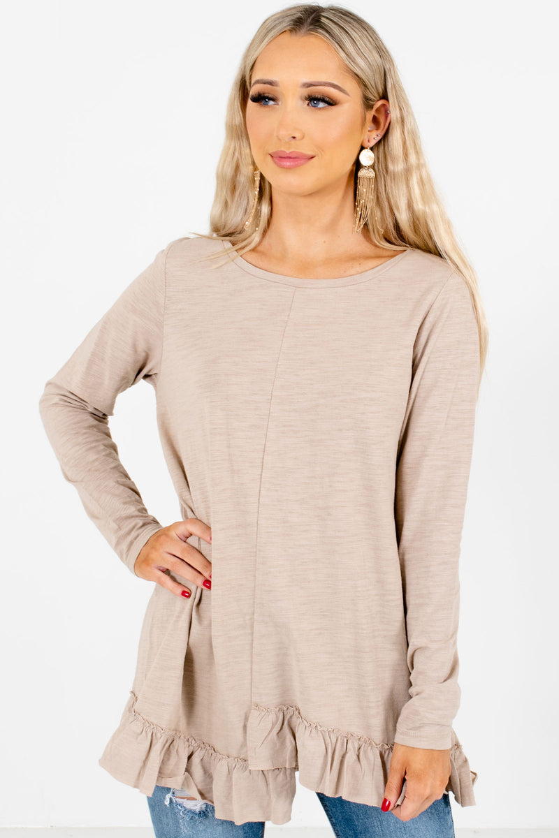 Seal the Deal Ruffle Top