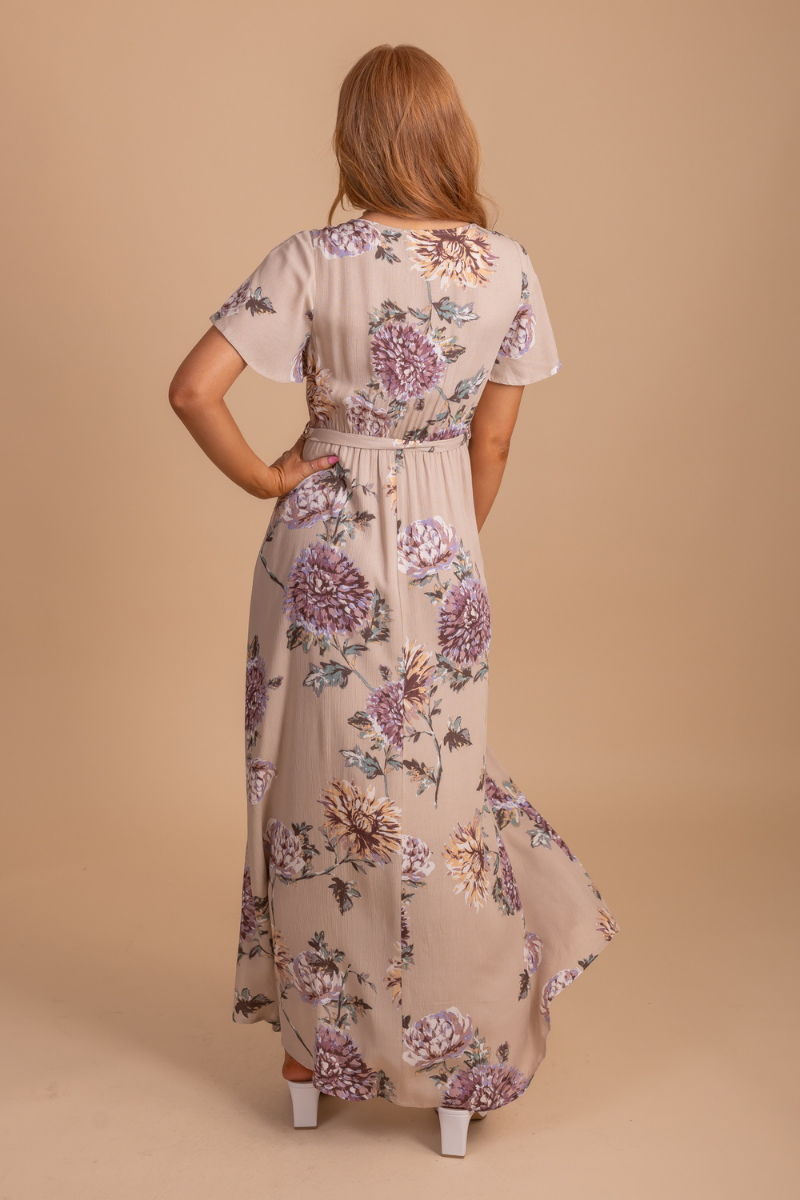cute floral print dress