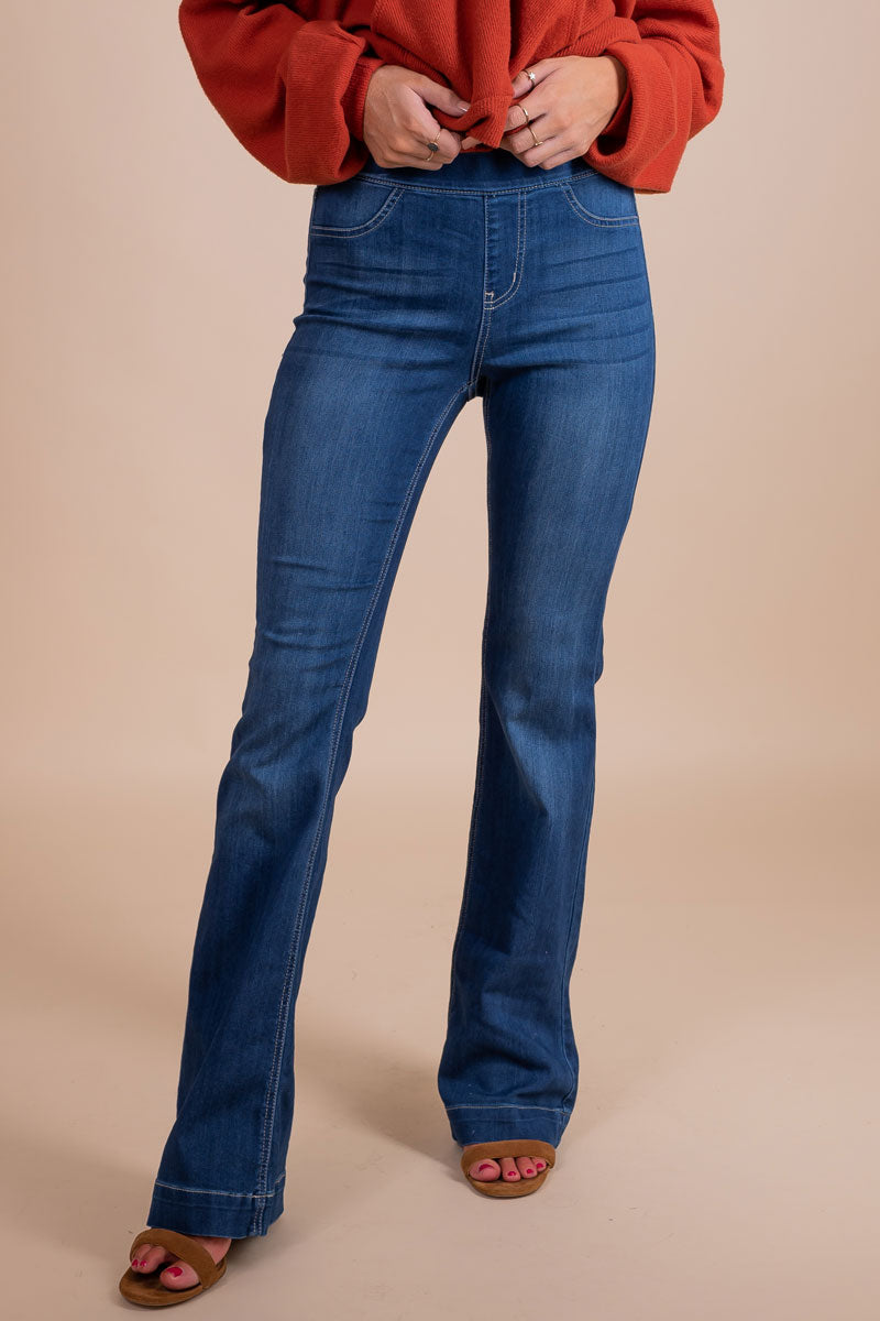 My Obsession Dark Wash Blue Jeggings