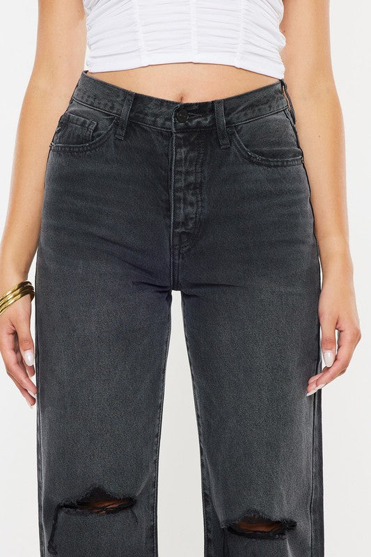 KanCan Ultra High Rise 90's Flare Jeans - Black – Southern Roots