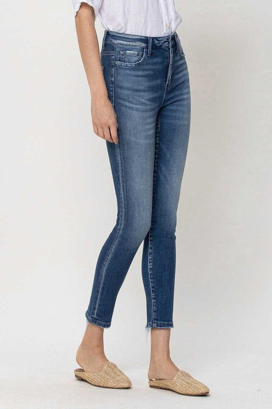 Rocket high waist hot sale crop skinny jeans