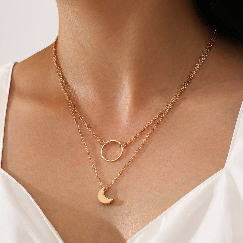 To the moon and back necklace set