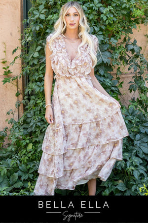 Azalea Floral Maxi Dress