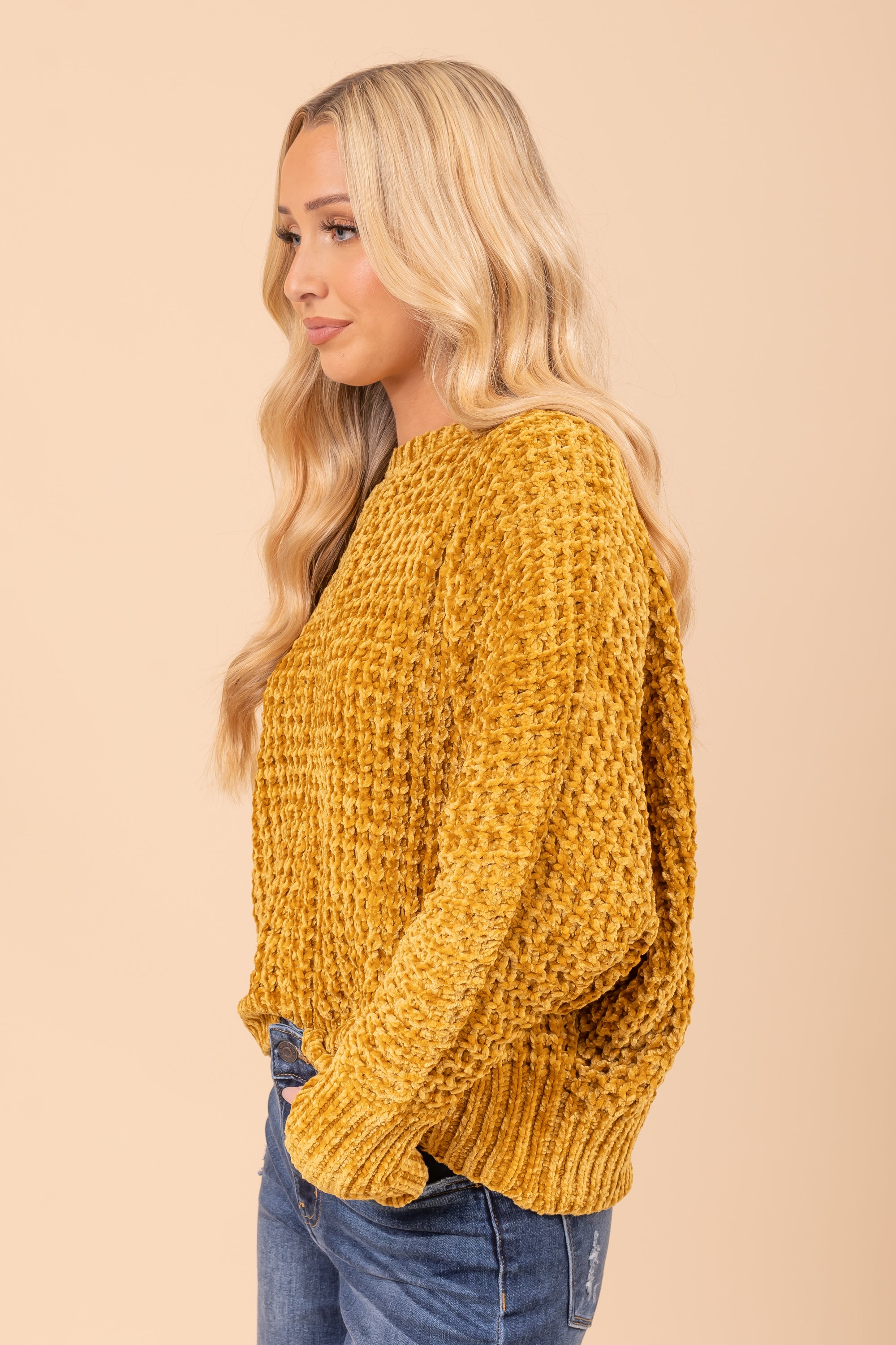 Zions Soft Chenille Knit Pullover