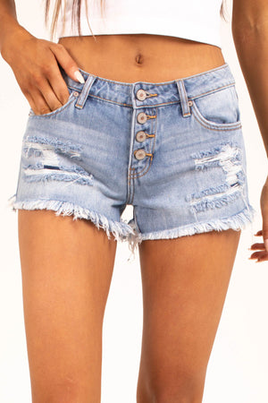 No Rules KanCan Denim Shorts