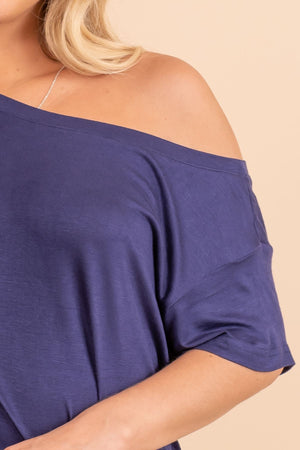 Create Happiness One Shoulder Top
