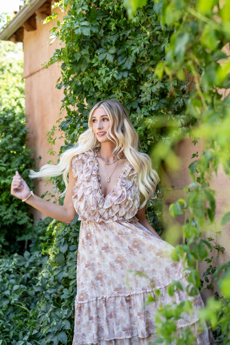 Azalea Floral Maxi Dress Bella Ella Boutique 