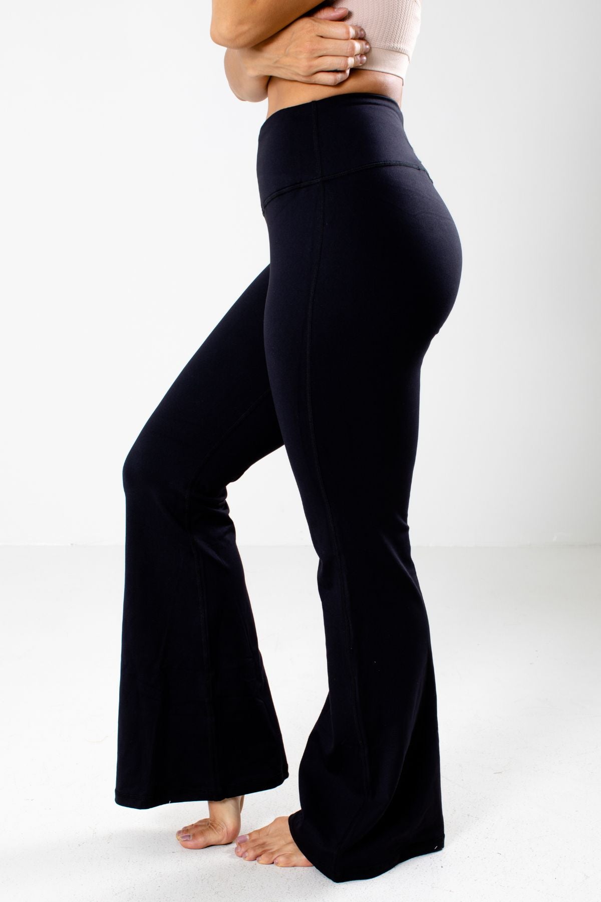 Black High Waisted Boutique Yoga Pants for Women