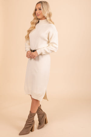 Thinking Out Loud Long Sleeve Sweater Dress
