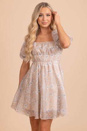 I'm The Princess Floral Mini Dress