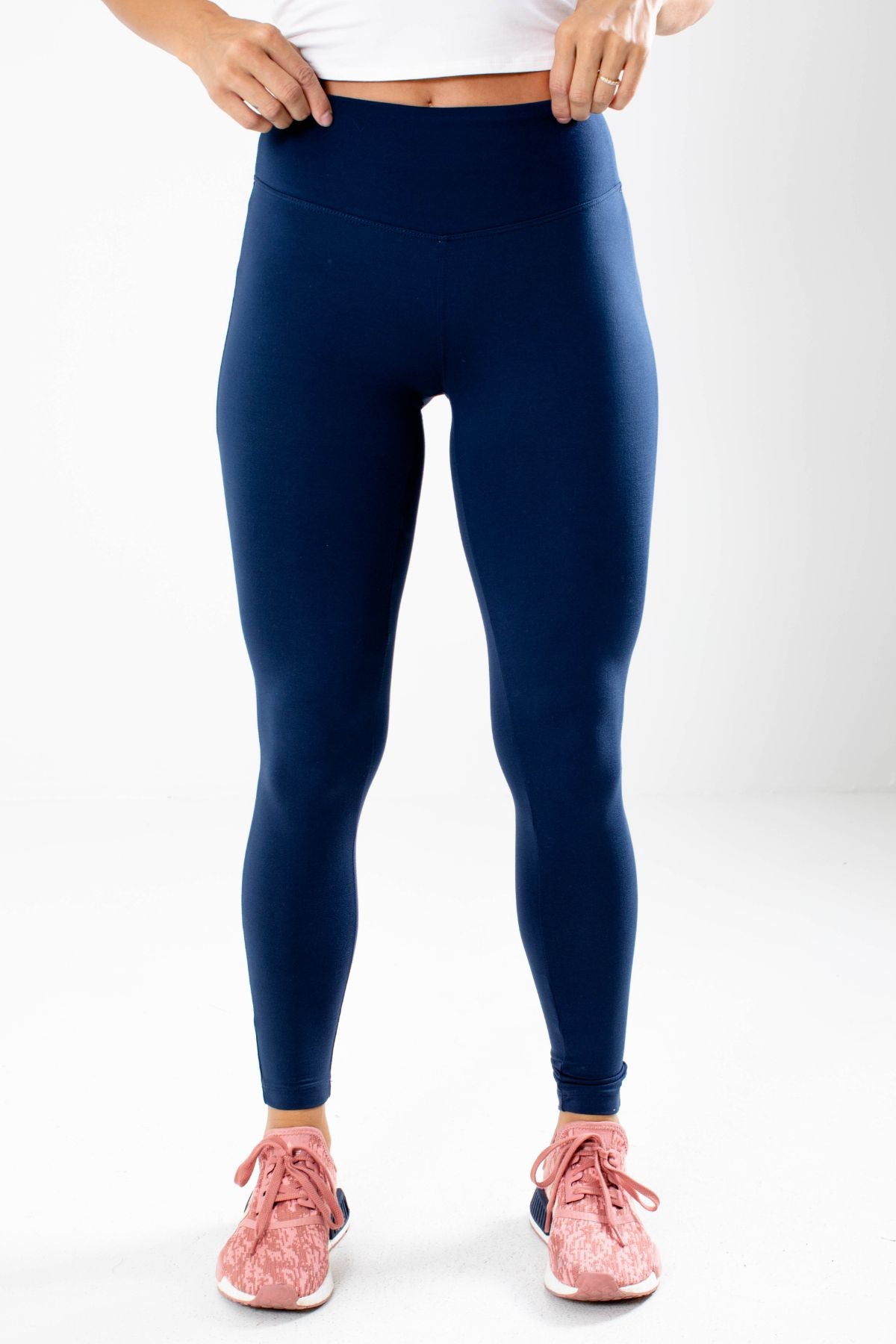 Women's Dark Blue Cute and Comfortable Boutique Activewear Leggings