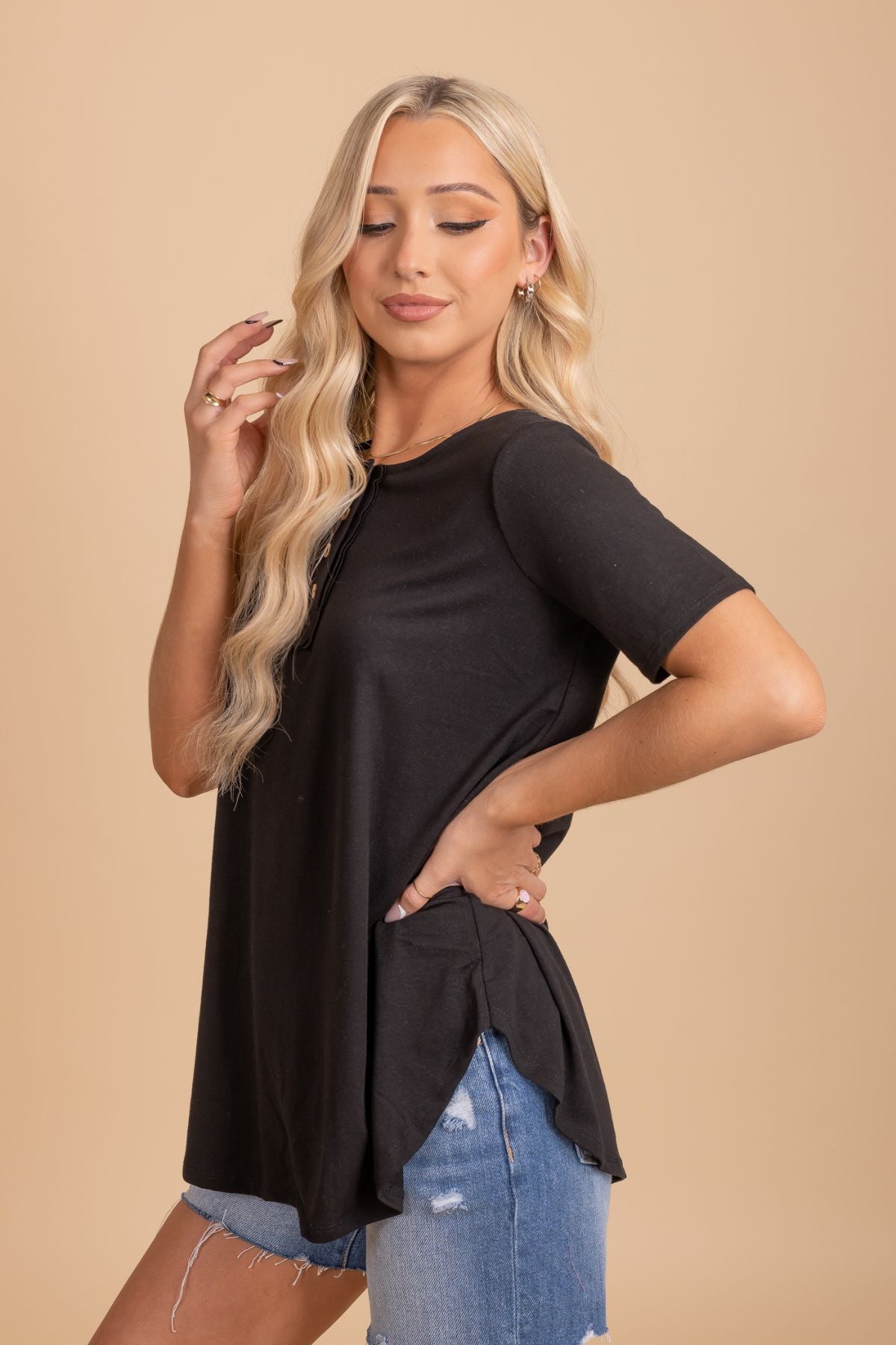 Stay Radiant Short Sleeve Top