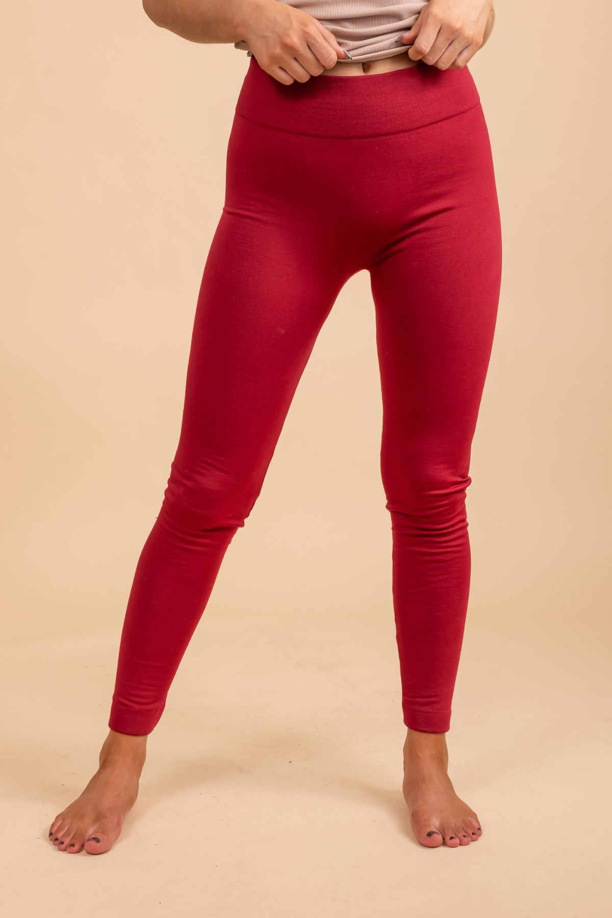 Ann Summers The High Gloss PU Legging Red | very.co.uk