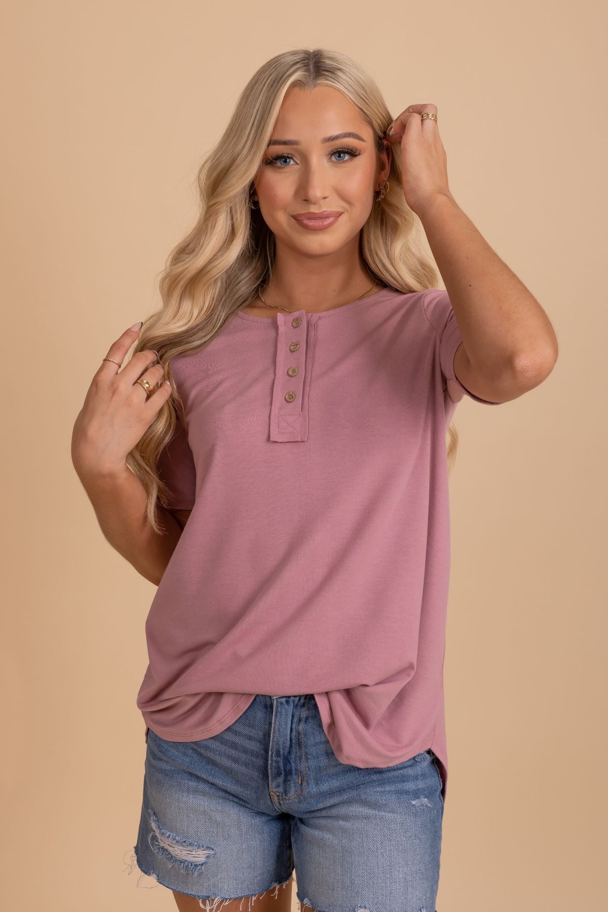 Stay Radiant Short Sleeve Top