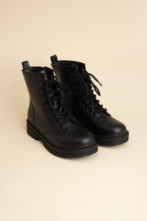 Epsom Lace-Up Boots