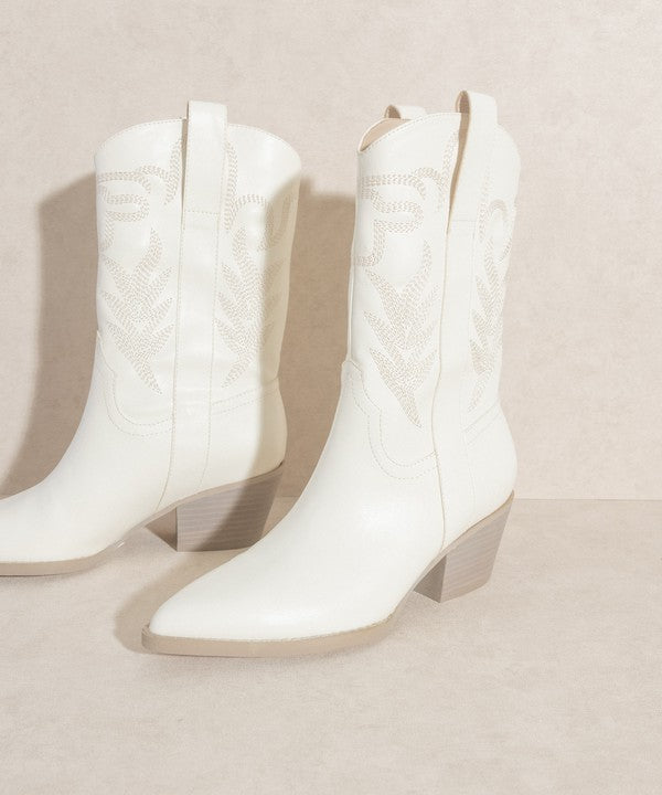 White Cowgirl Boot