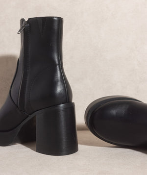 Black Platform Boots