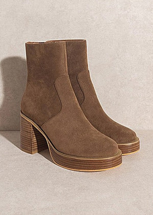 Be With Me Heeled Ankle Boots