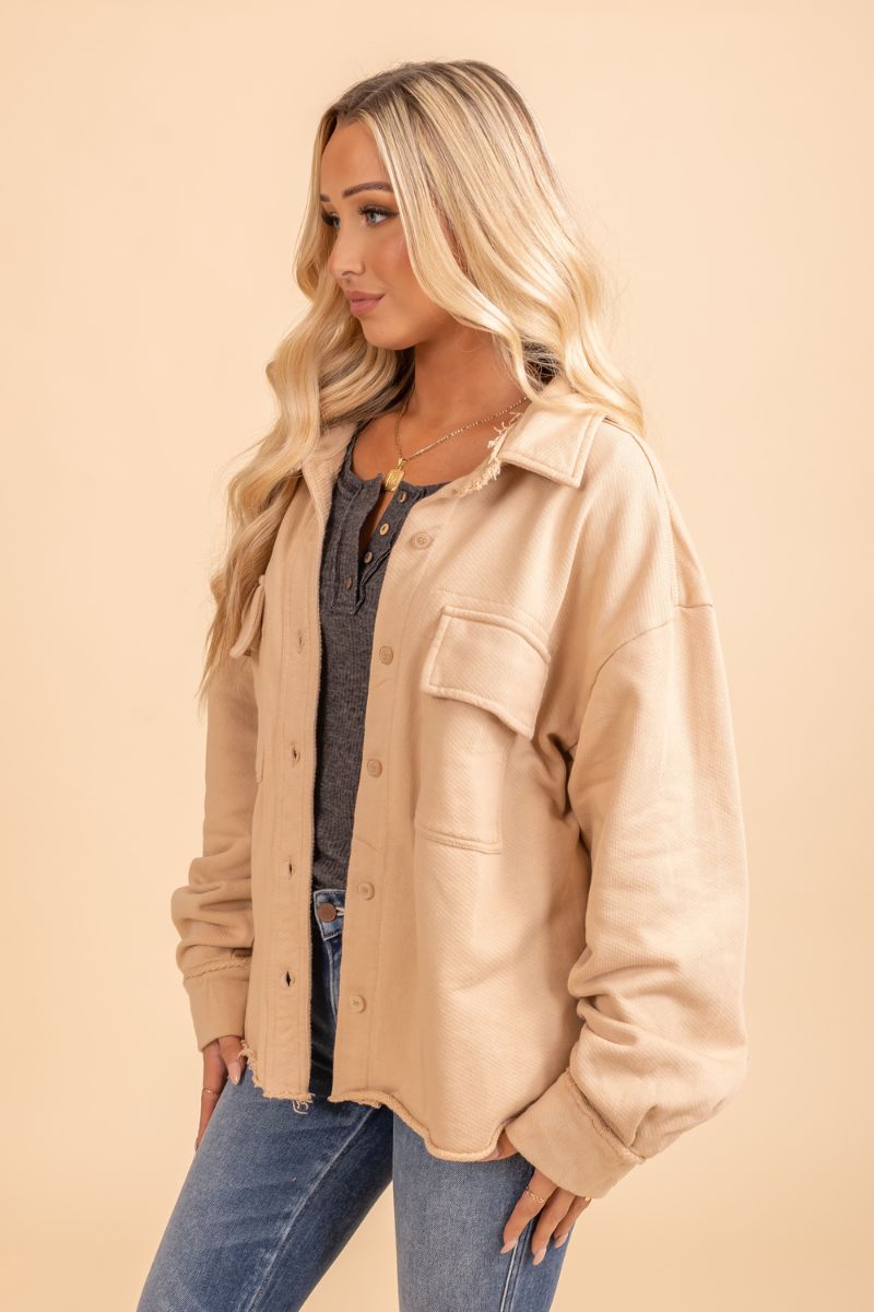 womans button up high quality fall jacket