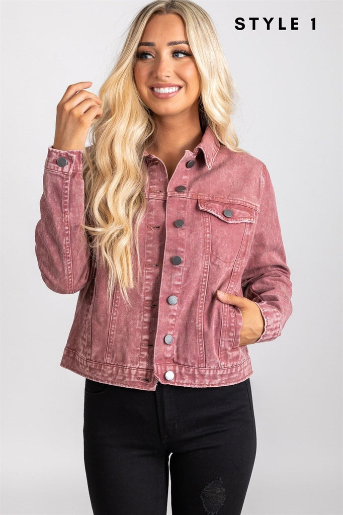 30 Ways to Pull Off Double Denim in Style | Pink denim jacket, Denim jacket,  Denim jacket women