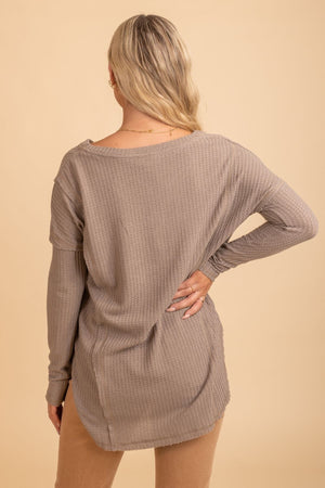 Brown oversized sweater