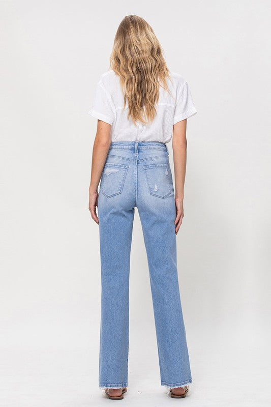 High-Waist Honey Denim Jeans - Flying Monkey Jeans | Bella Ella