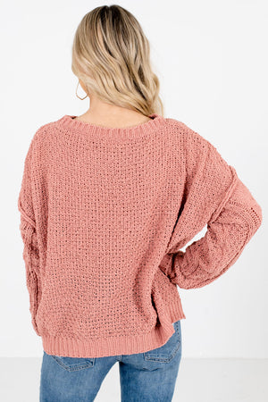 Women's Coral Super Soft Boutique Sweater