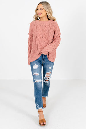 Coral Cute and Comfortable Boutique Sweaters for Women