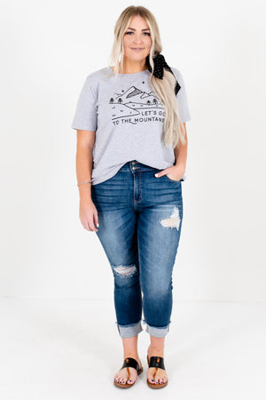 Women's Medium Wash Blue Denim Spring and Summertime Boutique Clothing