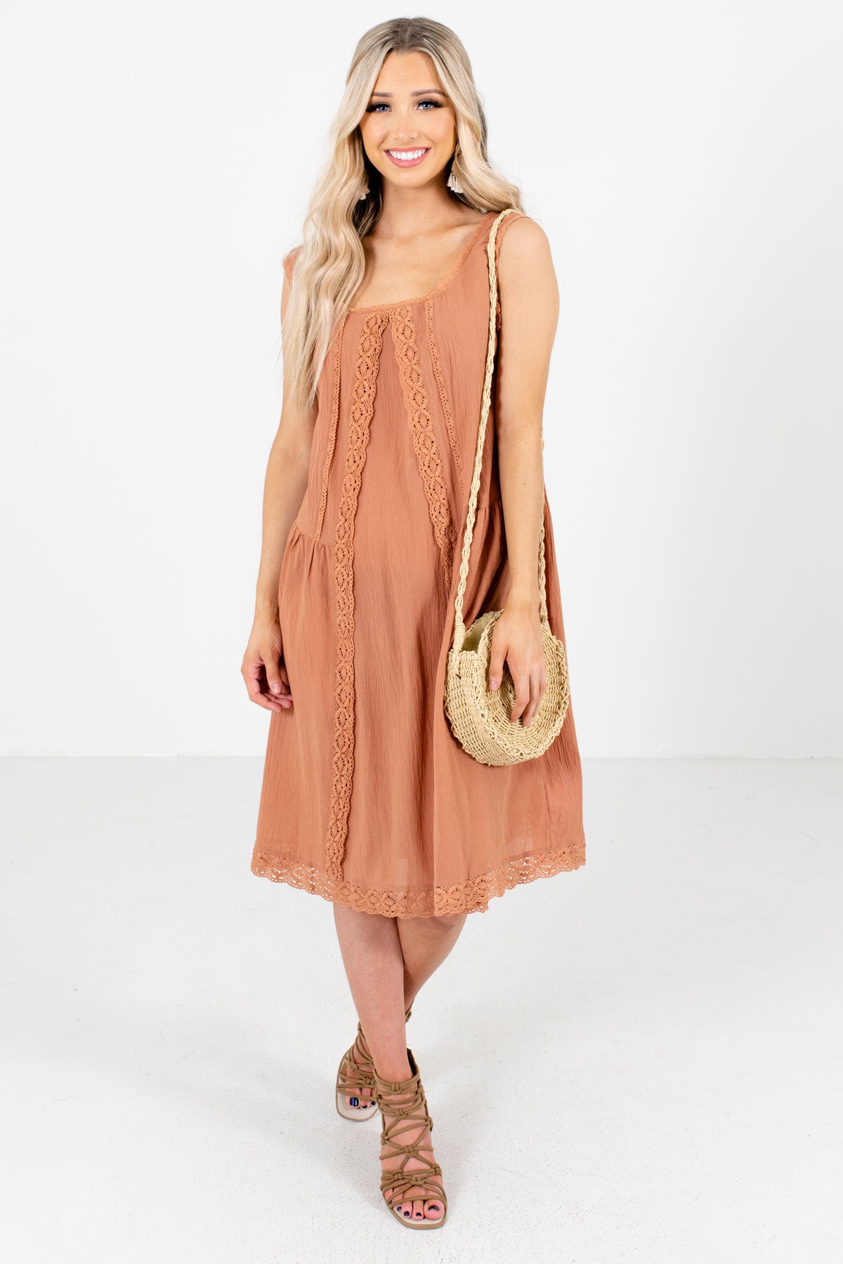 Muted Orange Affordable Online Boutique Clothing for Women