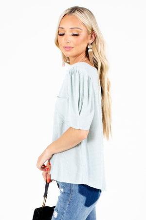 Anything is Possible Textured Blouse