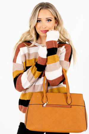 Cream Cute and Comfortable Boutique Sweaters for Women