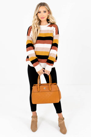 Women's Cream Fall and Winter Boutique Clothing