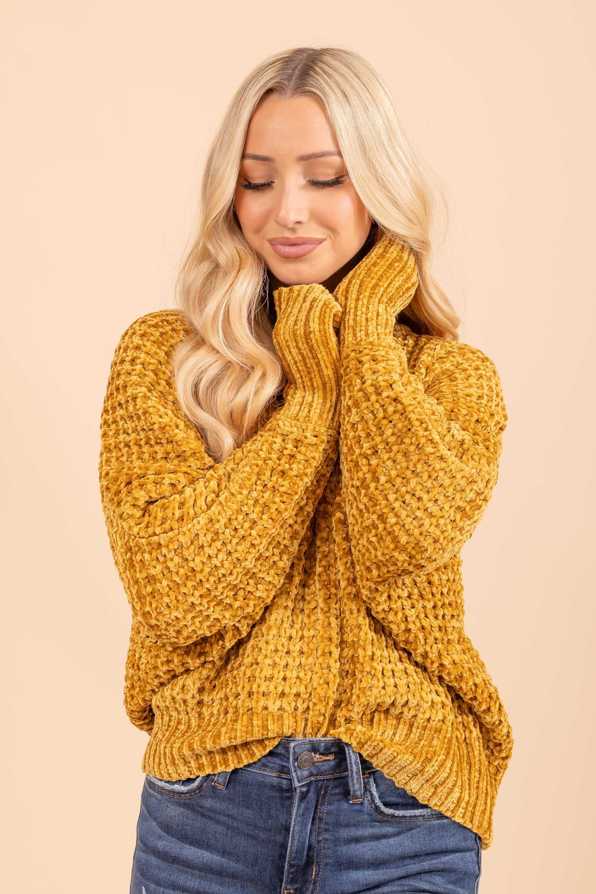 Zions Soft Chenille Knit Pullover