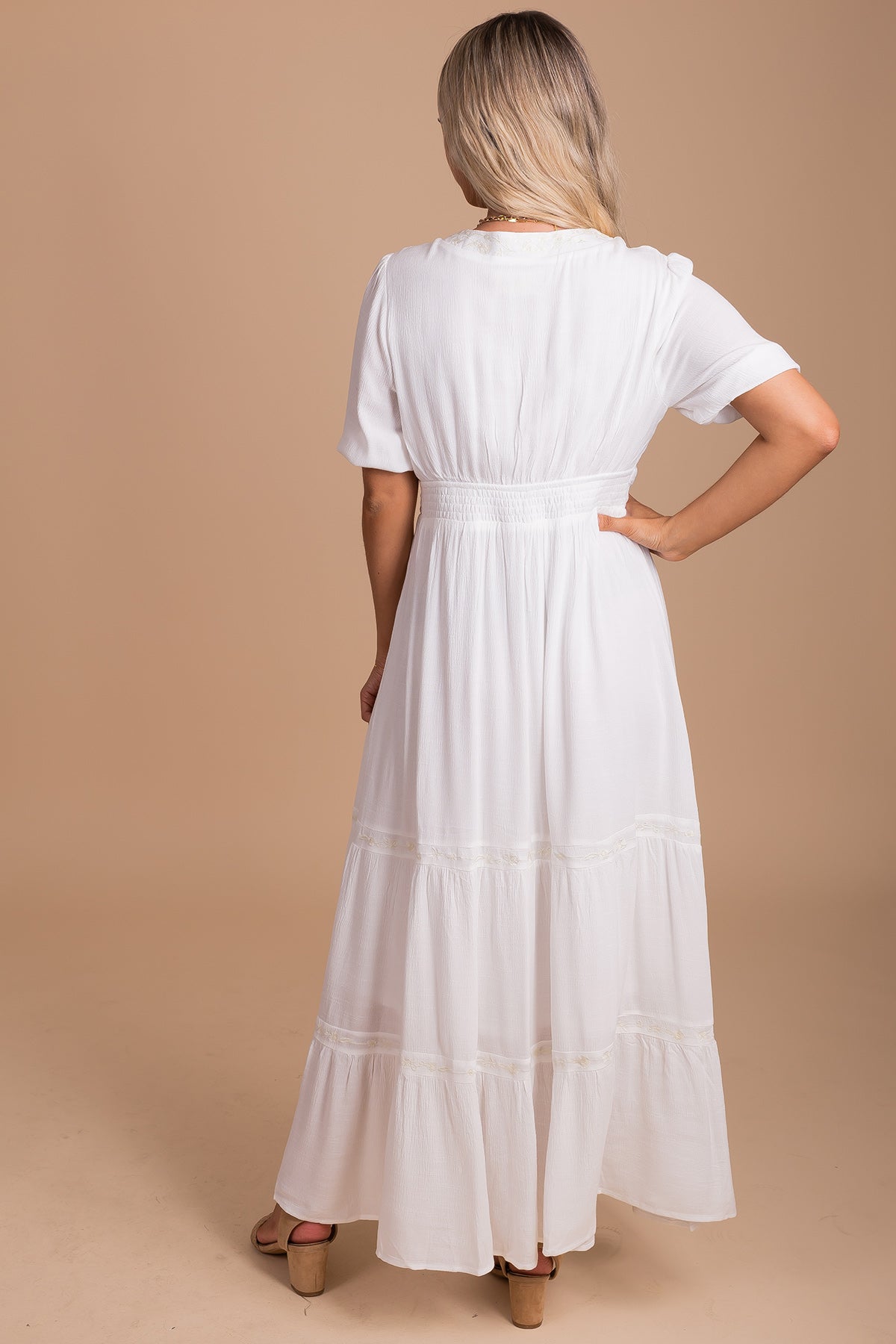 Summer Dresses in White for Women