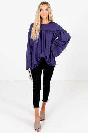 Women's Purple Fall and Winter Boutique Clothing