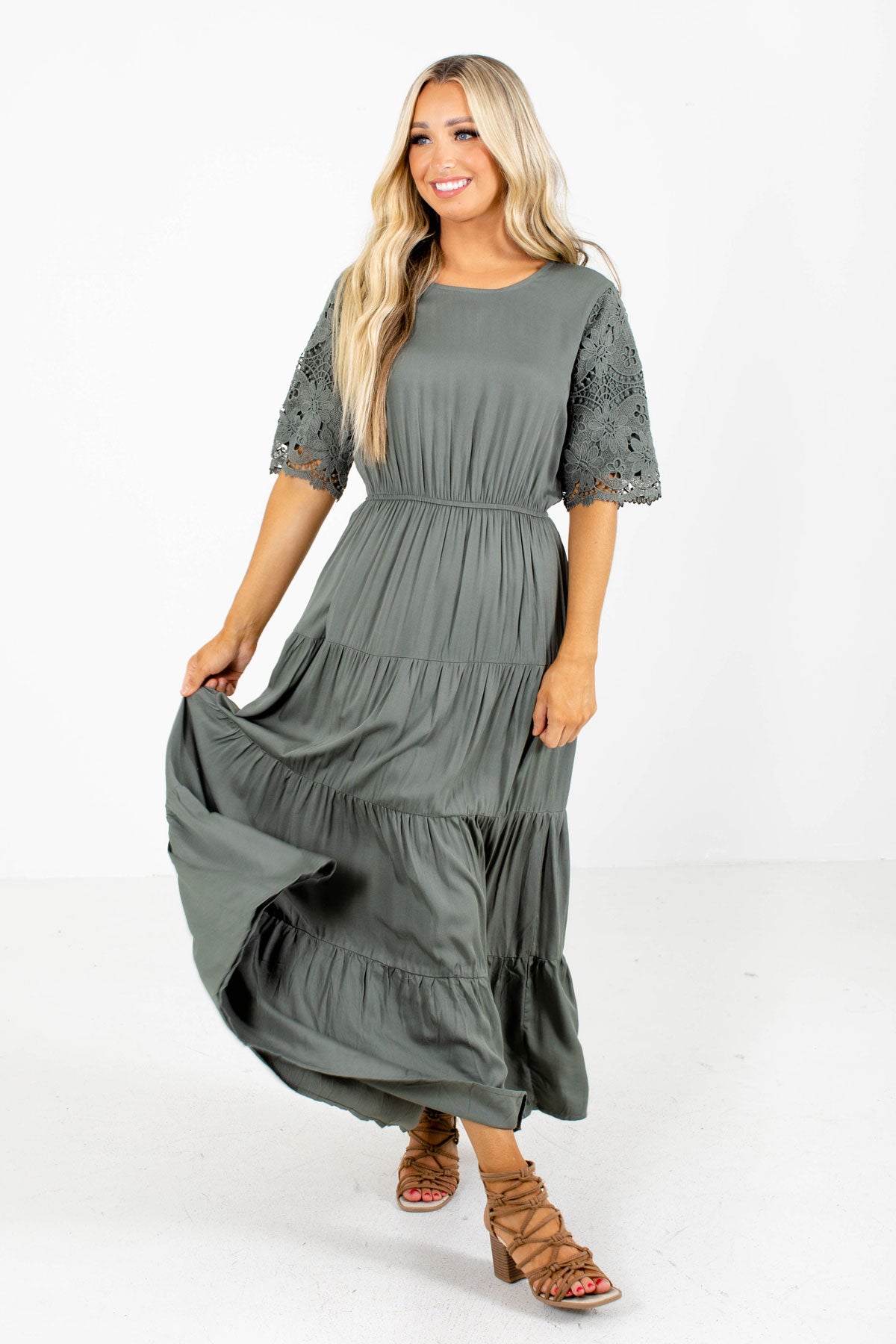 Maxi Pocket Dress Online Clothing Boutique