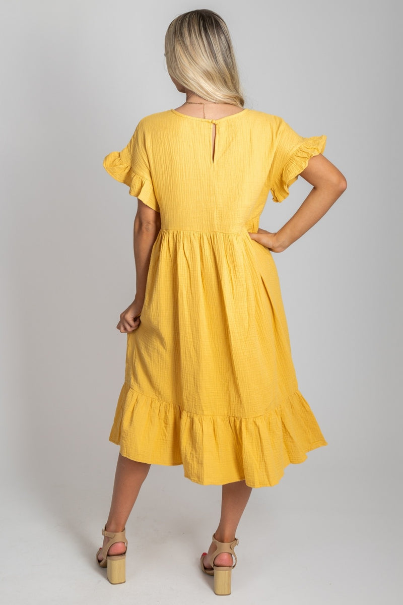 Bless Your Heart Midi Dress | Boutique Dresses for Women - Bella Ella ...