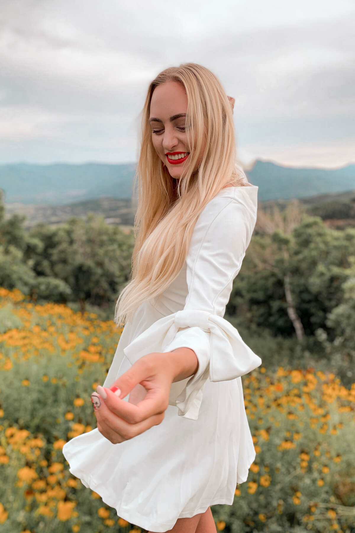 White dress online boutique top