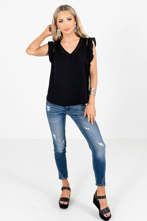Women's Black Business Casual Boutique Clothing