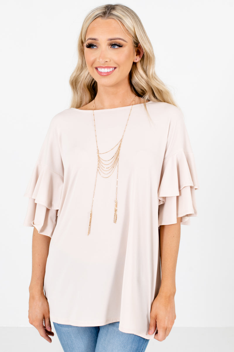 Build Your Dream Ruffle Top