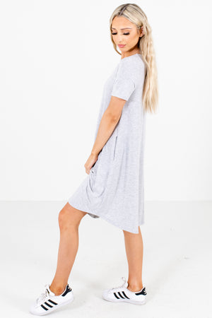 Women's Gray Spring and Summertime Boutique Clothing
