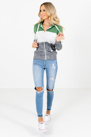 Women’s Green Fall and Winter Boutique Clothing