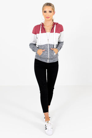 Women’s Red Fall and Winter Boutique Clothing